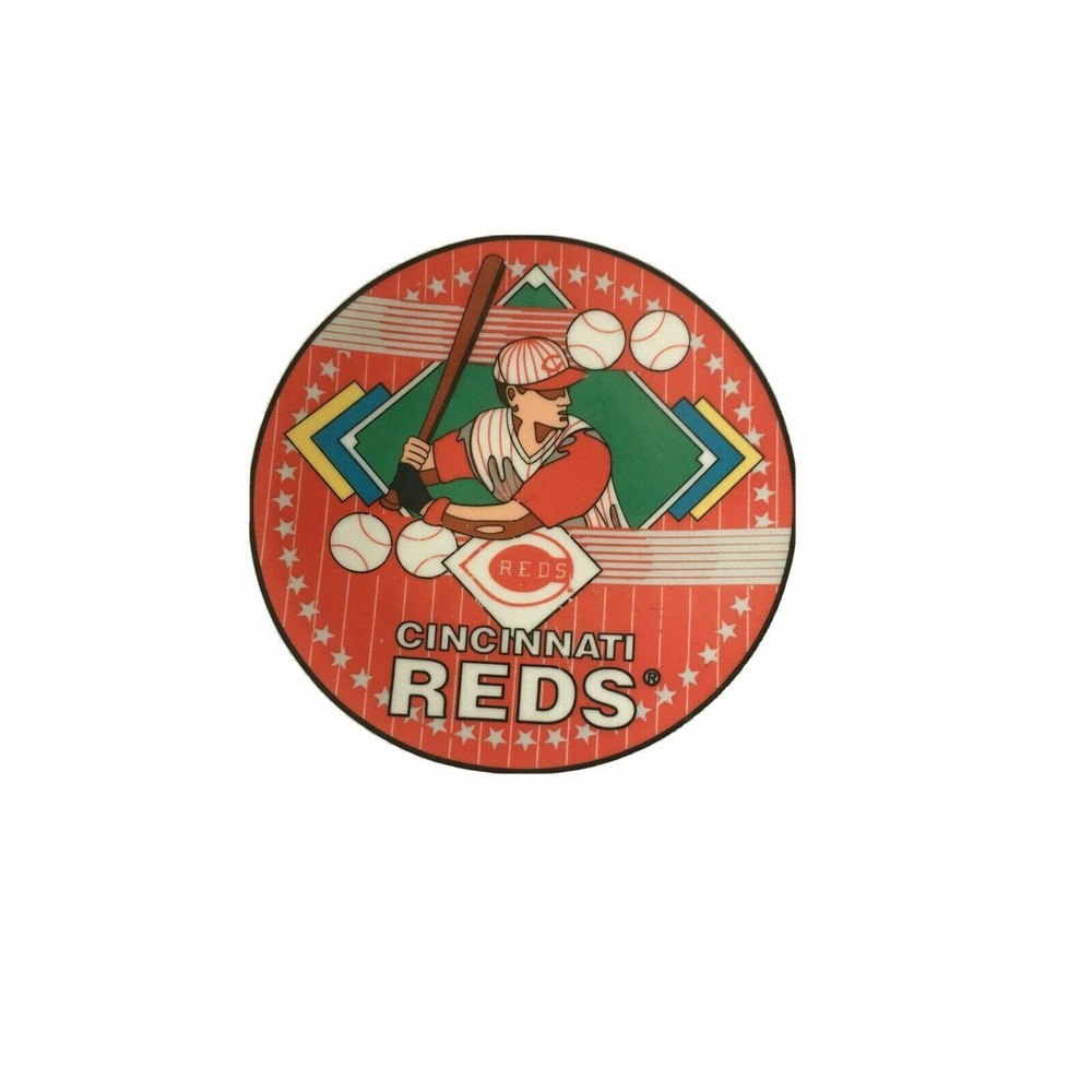 4" MLB Cincinatti Reds 1993 Sports Impressions Collectible Mini Plate Baseball